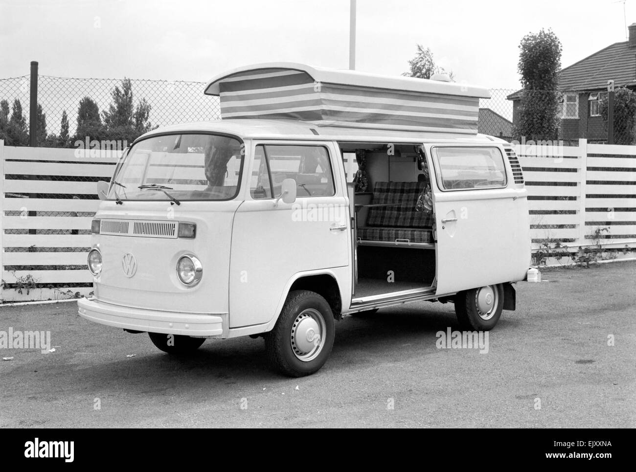 Volkswagen Devon Moonraker autocaravan. Agosto 1978 78-3944-006.Caption locale *** planman - - 03/02/2010 Foto Stock