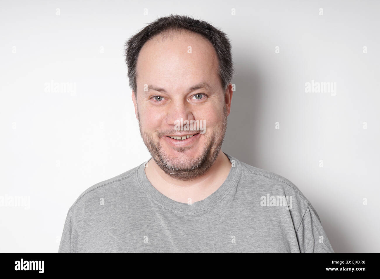 uomo felice Foto Stock