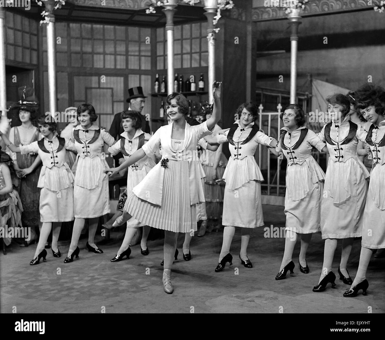 Baby Bunting luce teatro musicale da Nat D. Ayer Inghilterra 1919 Foto Stock