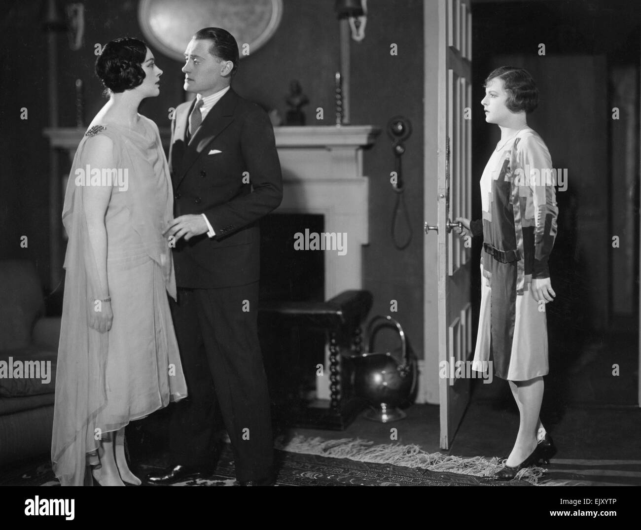 Scena da riprodurre per quattro persone. 27 maggio 1928. Foto Stock