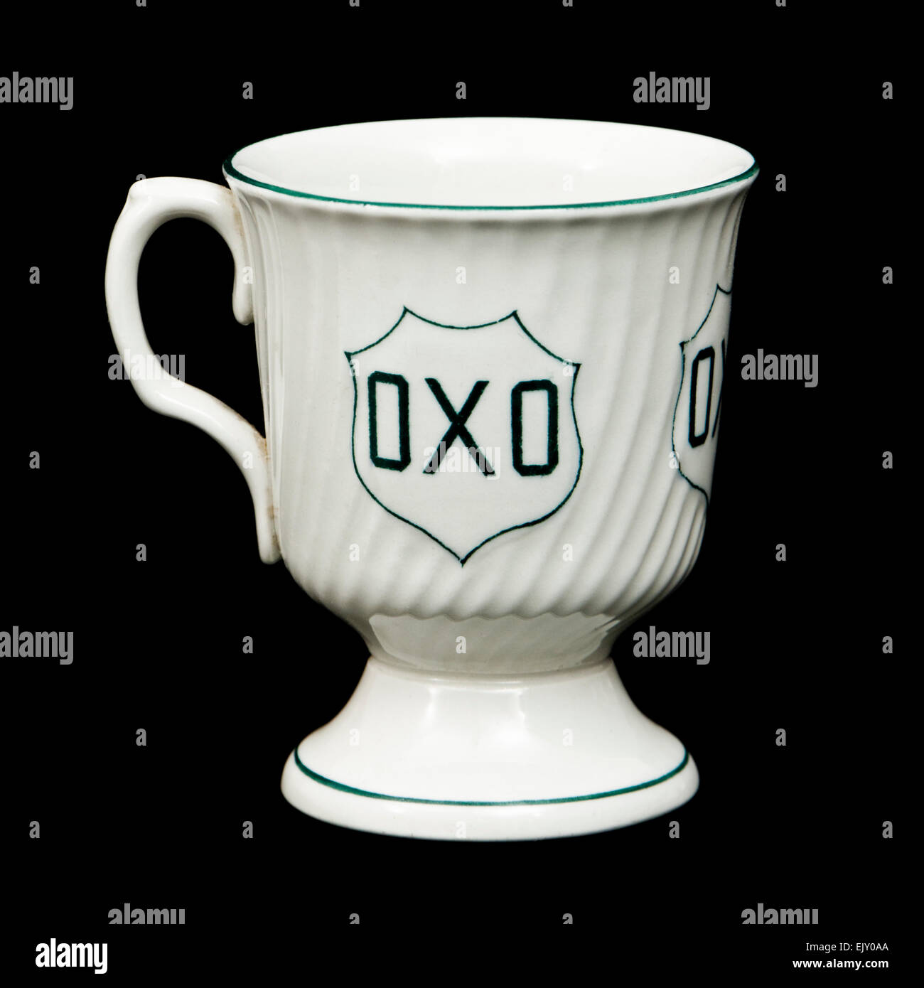 Vintage OXO promozionale coppa in ceramica Foto Stock