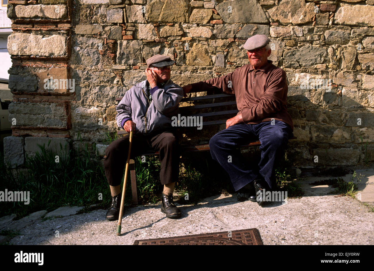 Arbëreshë minoranza etnica, San Paolo Albanese, Parco Nazionale del Pollino, Basilicata, Italia Foto Stock
