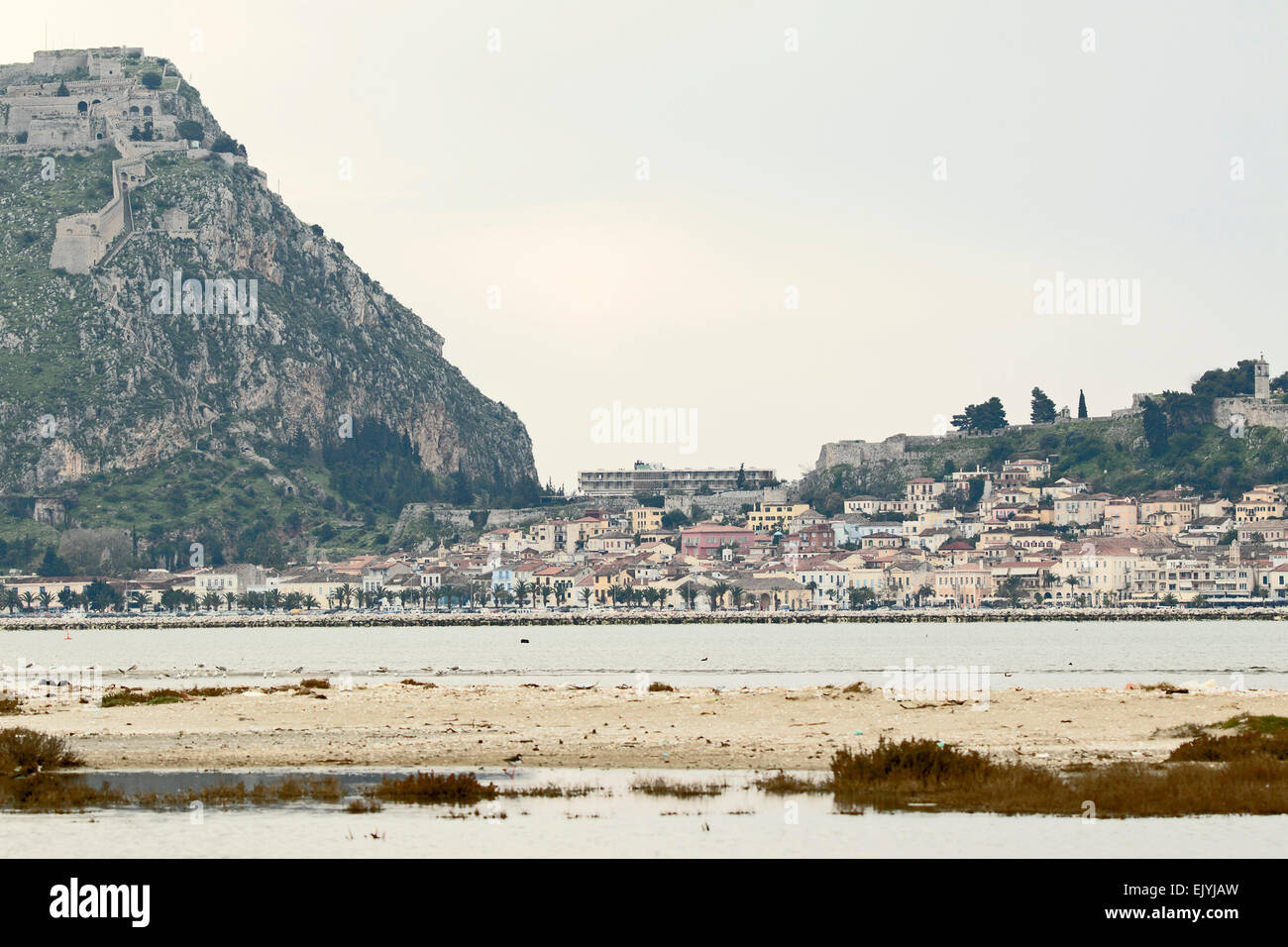 La vecchia capitale della Grecia, la storica città di Nafplio Foto Stock