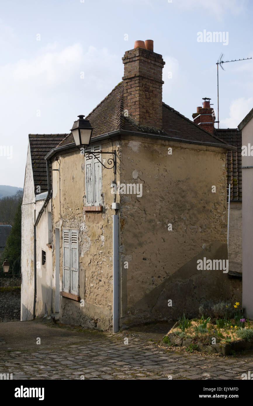 Casa a Vétheuil, Val-d'Oise, Francia Foto Stock