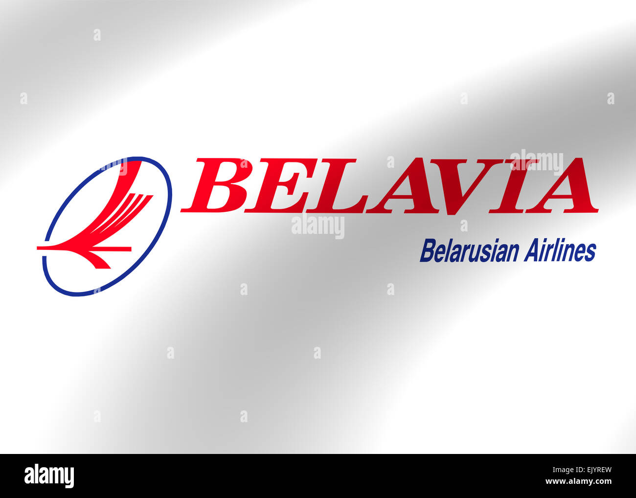Compagnie aeree belavia logo icona simbolo bandiera emblema Foto Stock