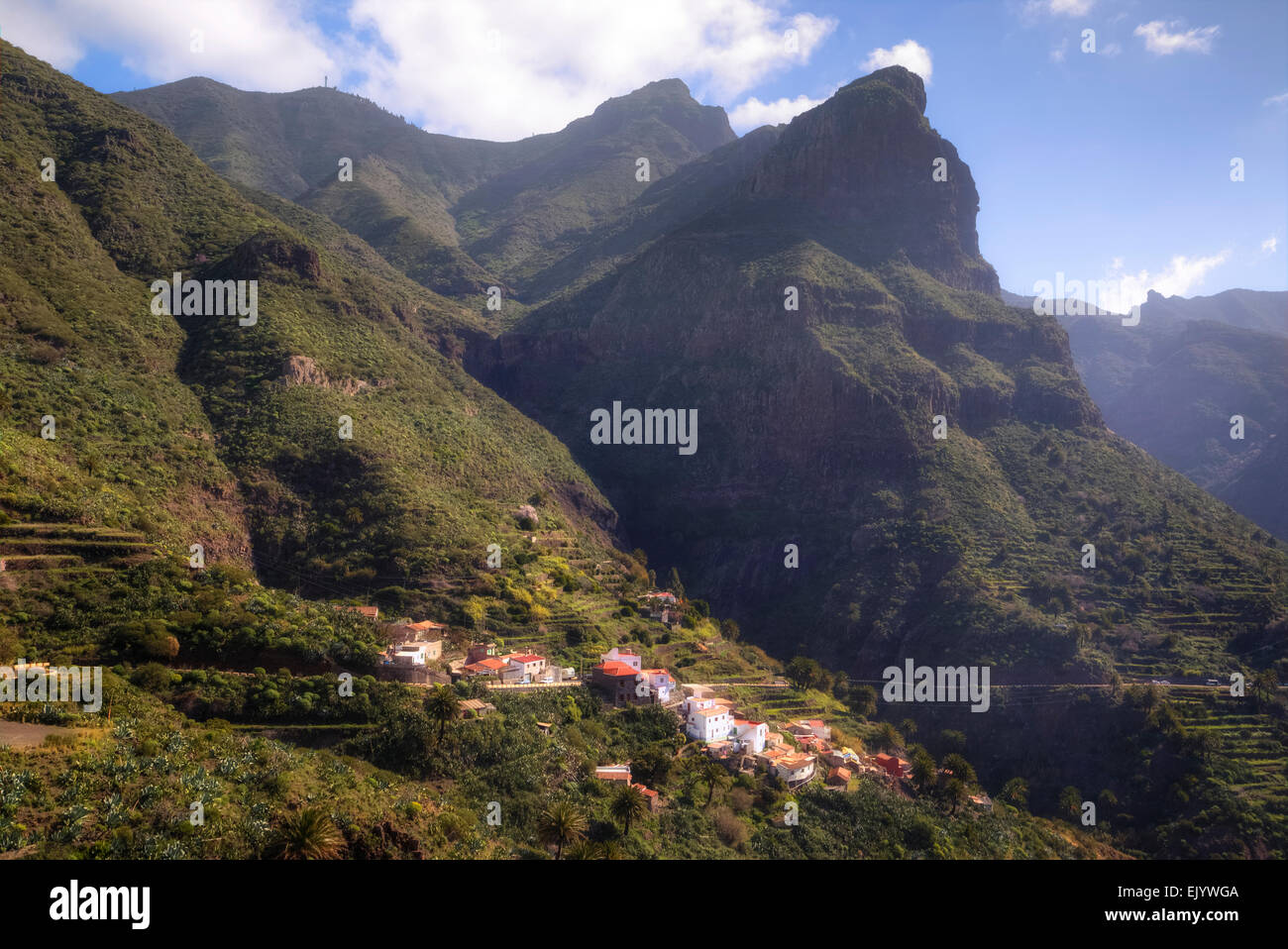 Tenerife, Masca, Teno massiccio, Isole Canarie, Spagna Foto Stock