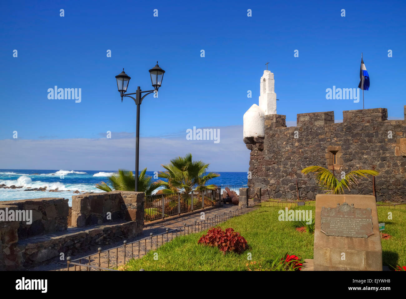 A Garachico, Tenerife, Isole Canarie, Spagna Foto Stock