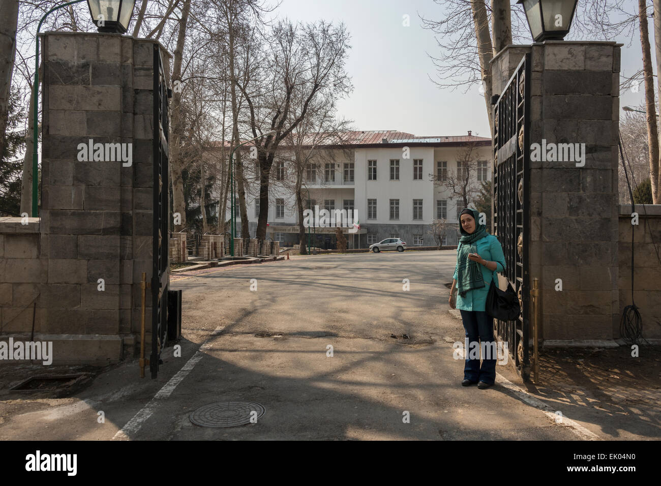 Museo di Belle Arti, il Palazzo Saadabad, Teheran, Iran Foto Stock