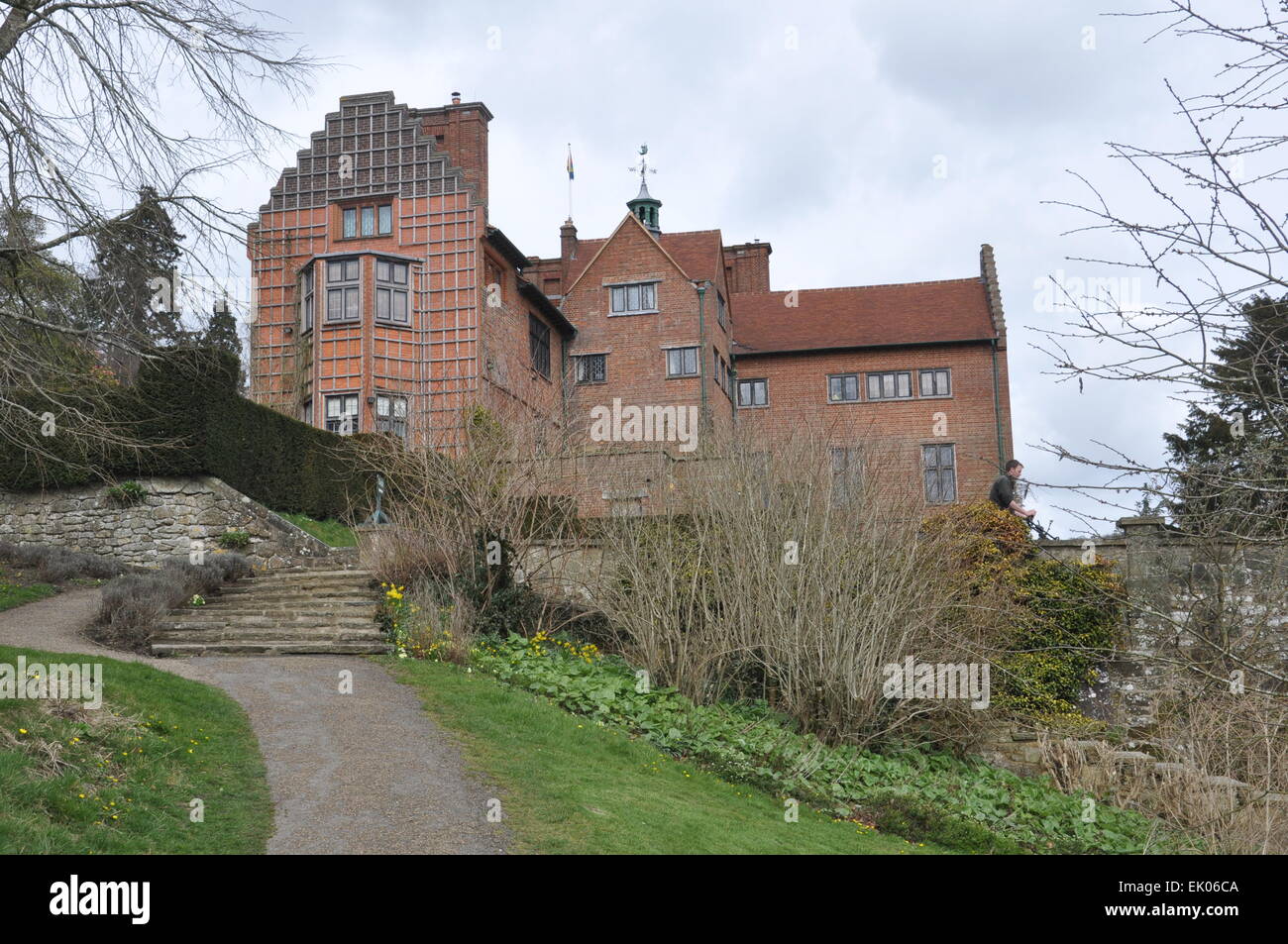 Chartwell fu la principale casa per adulti di Sir Winston Churchill. Churchill e sua moglie Clementina ha acquistato la proprietà, trova Foto Stock