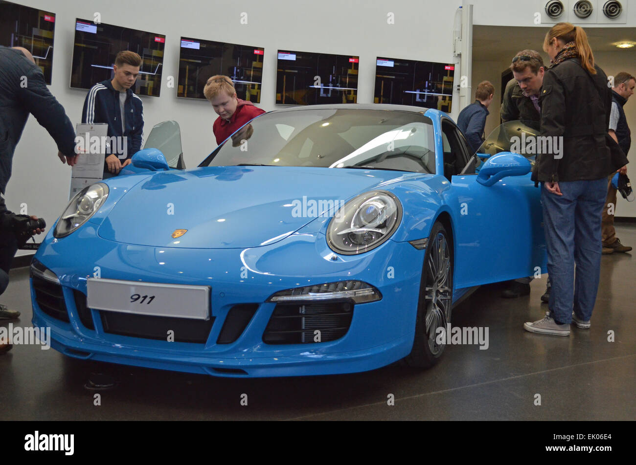 2014 Riviera Blu Porsche 991 Foto stock - Alamy