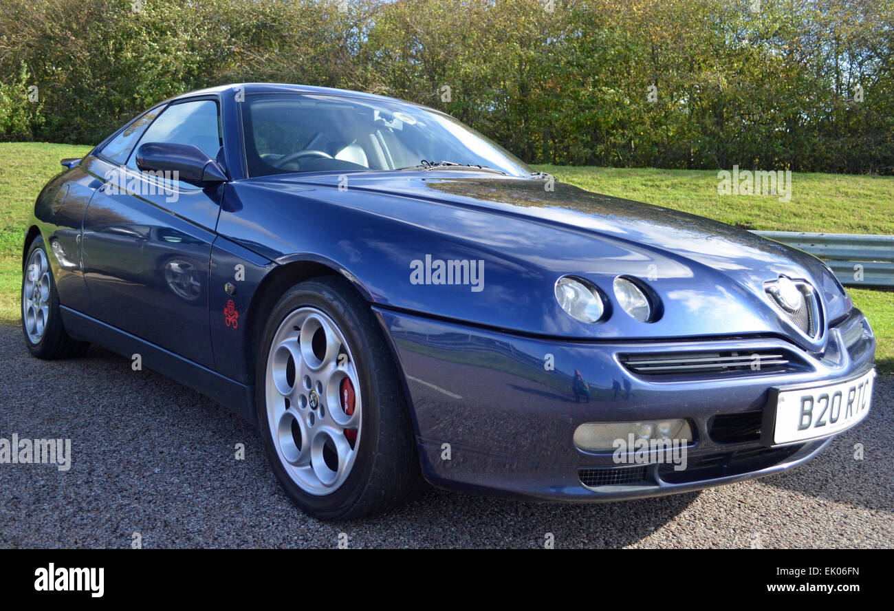 Blue Alfa Romeo GTV 3l Coupe Foto Stock