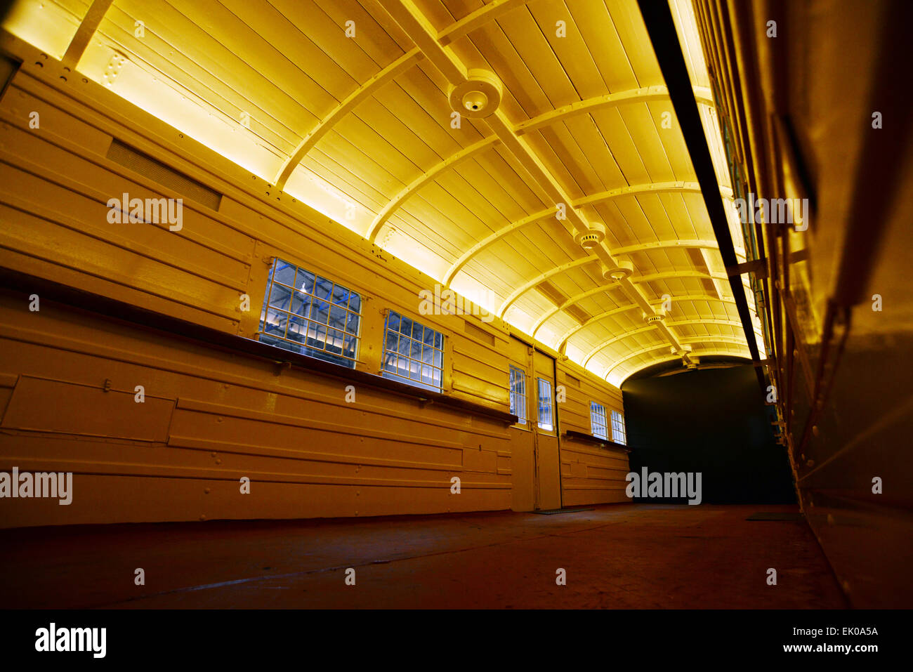 Il Winston Churchill treno presso il Museo nazionale delle ferrovie, York, UK. Immagine: Scott Bairstow Alamy Foto Stock