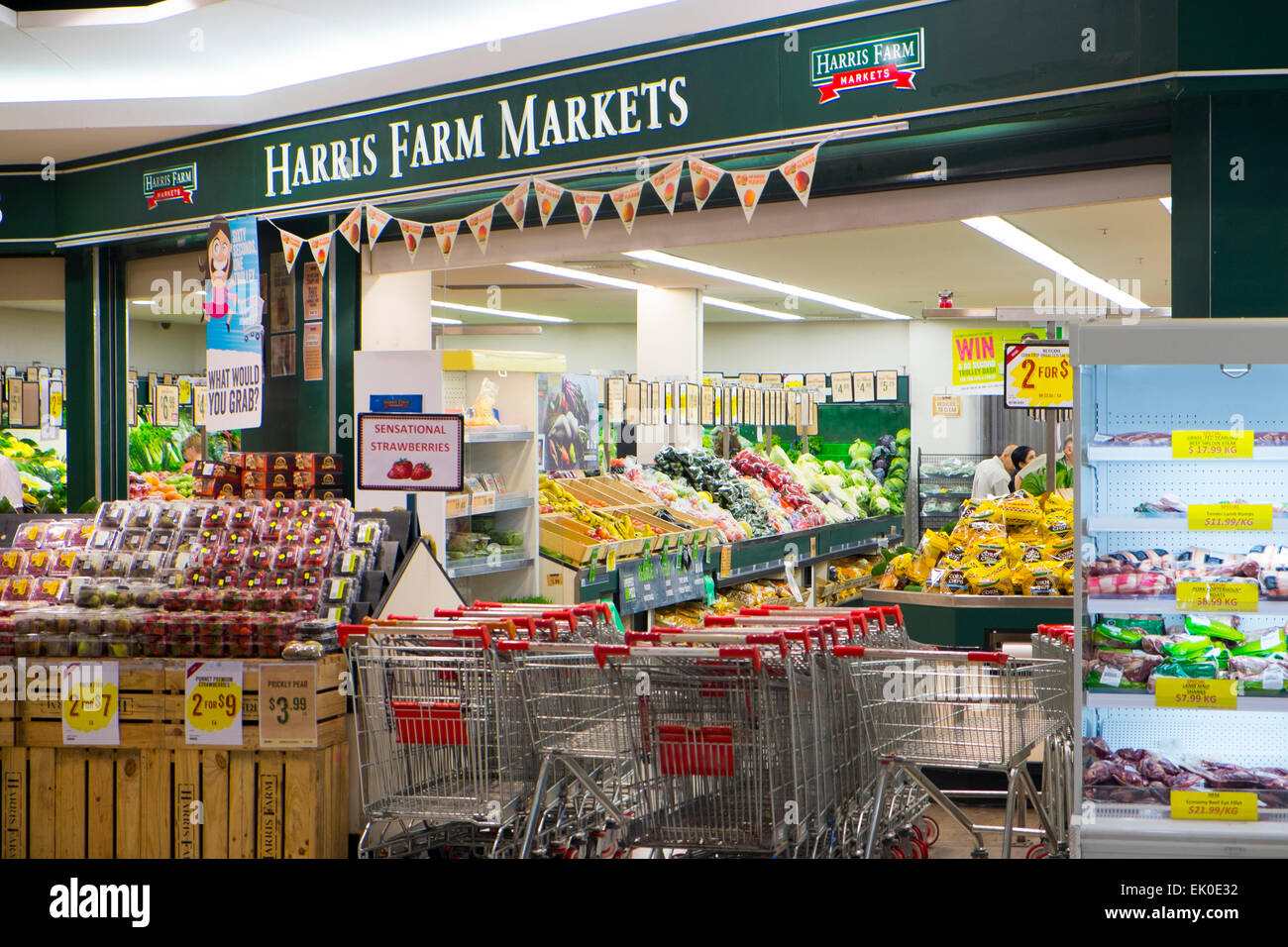 Australian drogheria rivenditore Harris Farm mercati, store in mona vale,Sydney , Australia Foto Stock
