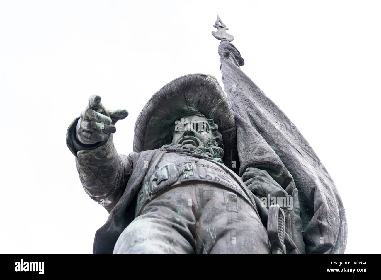 Andreas Hofer statua in Innsbruck Foto Stock