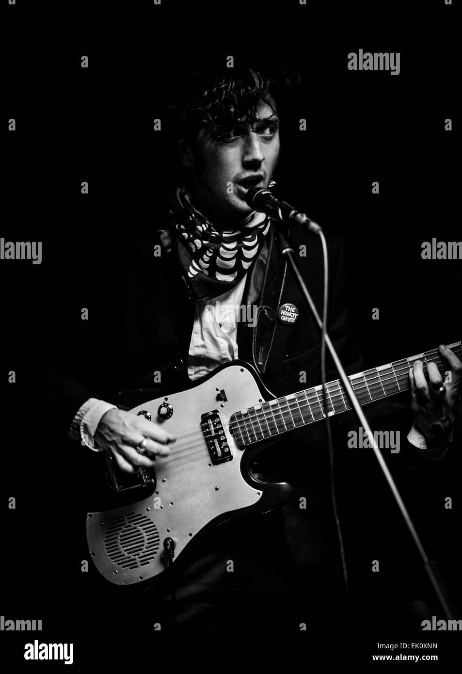 Joe Giuseppe della fame fantasmi dal vivo sul palco a Morte o Gloria di record in Redditch Inghilterra Foto Stock