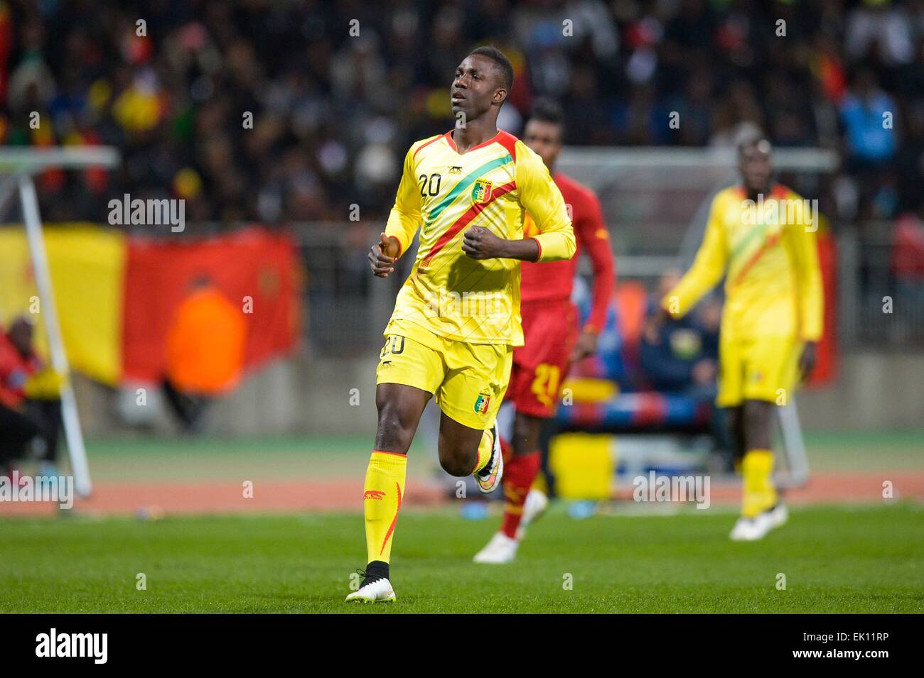 Modibo Maiga - 31.03.2015 - Ghana/Mali - Match amical.Photo : Andre Ferreira/Icona Sport Foto Stock