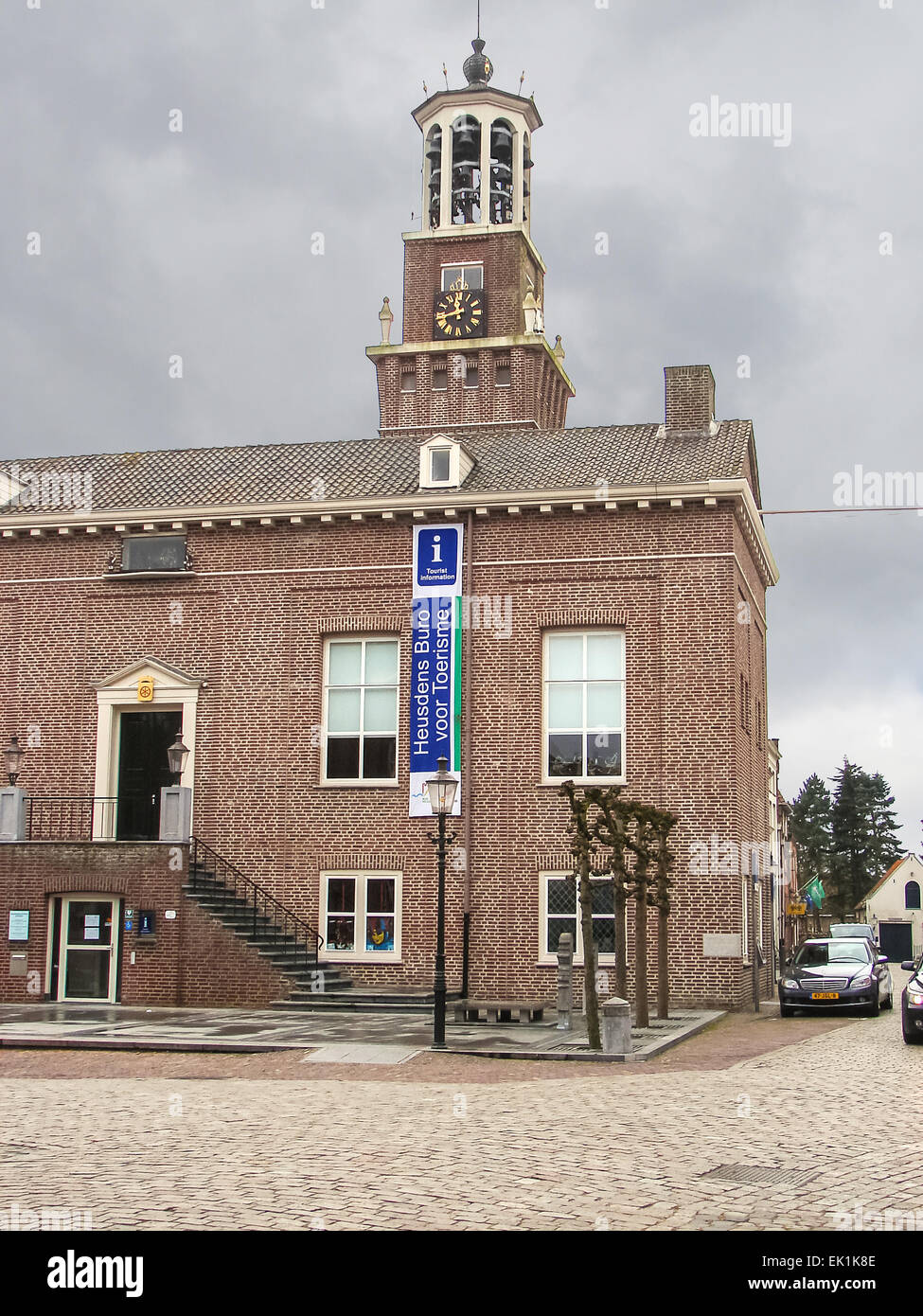 Heusden, Paesi Bassi - 18 febbraio 2012 : municipio nella città olandese di heusden. Paesi Bassi . La città si trova nella provincia del Brabante settentrionale Foto Stock