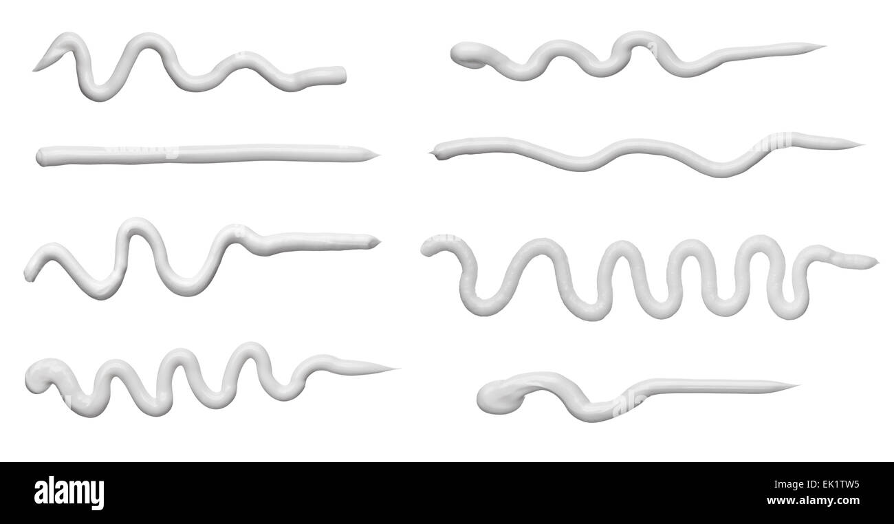 Crema di bellezza e polvere Foto Stock