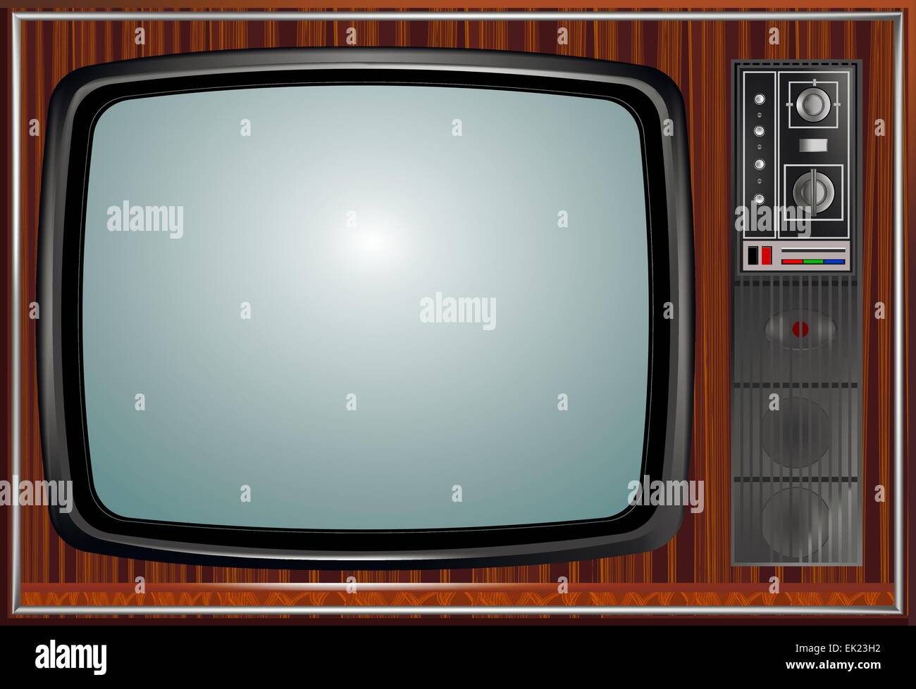 Retro tv Illustrazione Vettoriale