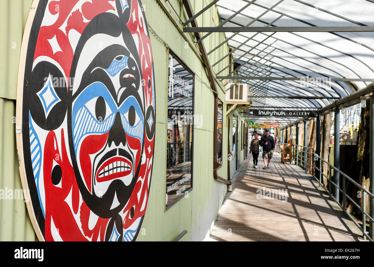 Granville Island, Vancouver, Canada Foto Stock