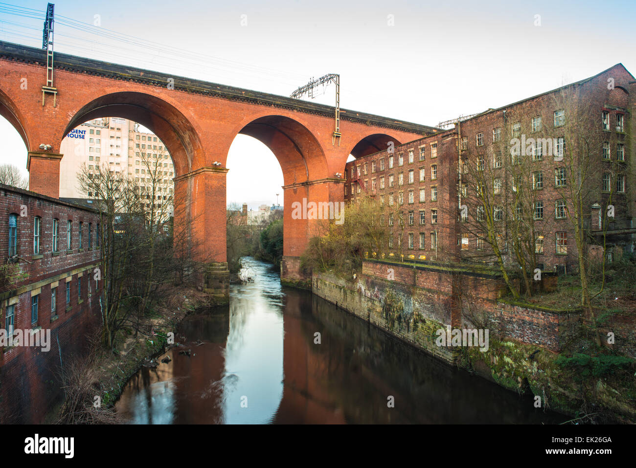 Stockport viadotto, Stockport Foto Stock