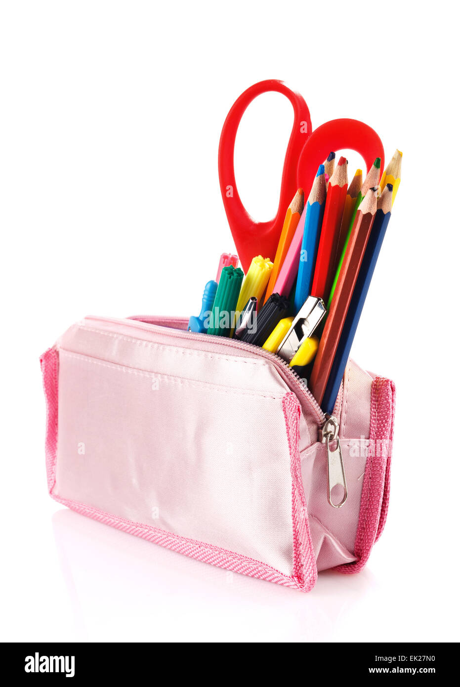 Caso di matita Foto Stock