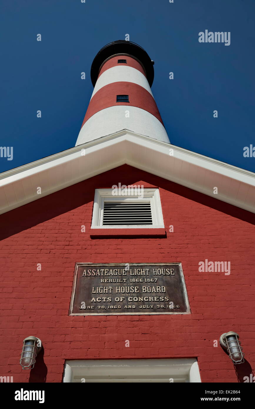 Assateague Island Lighthouse Foto Stock