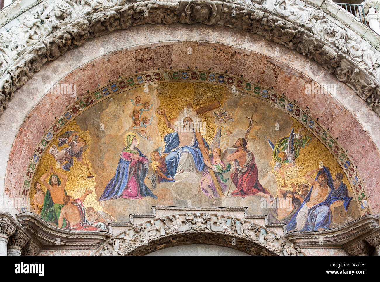 Basilica di San Marco, Venezia, Italia Foto Stock