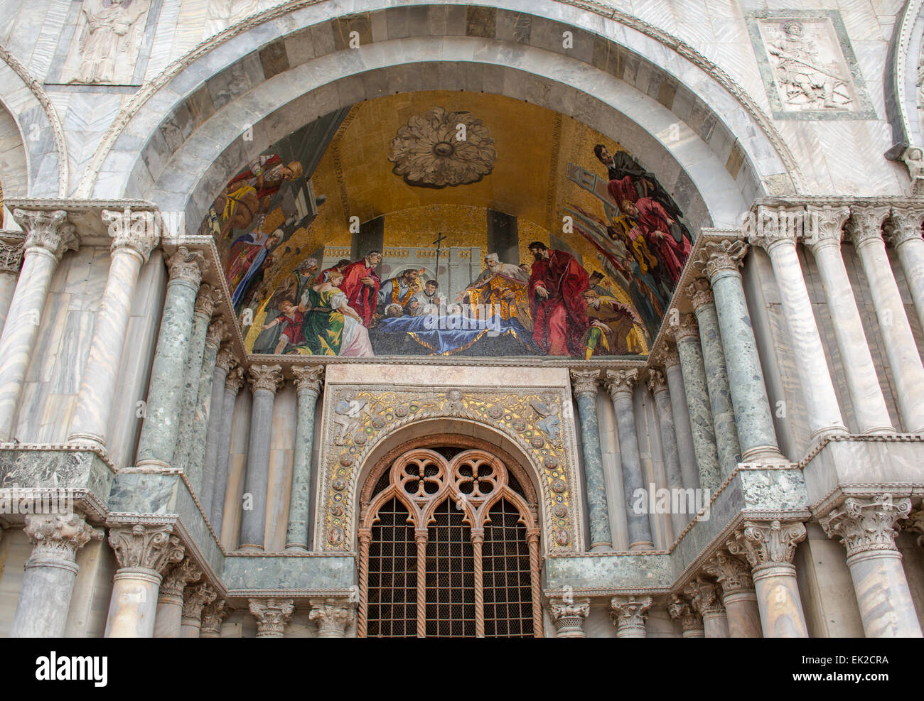 Basilica di San Marco, Venezia, Italia Foto Stock