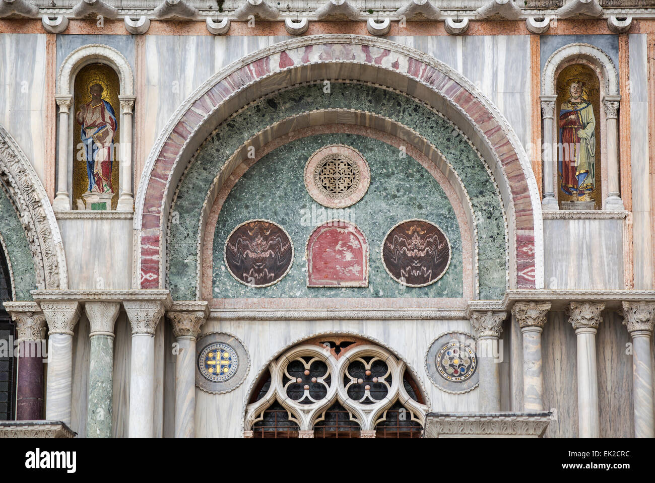Basilica di San Marco, Venezia, Italia Foto Stock