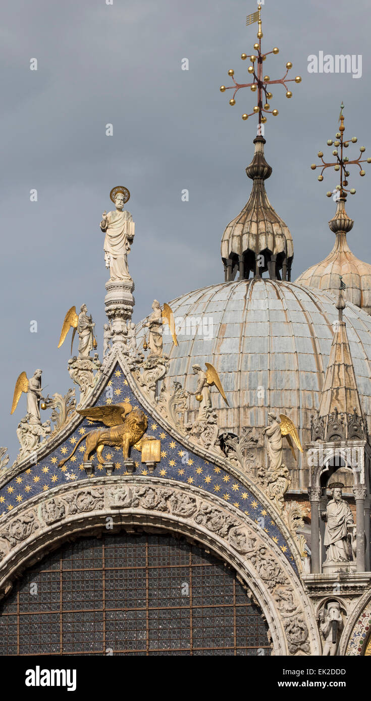 Basilica di San Marco, Venezia, Italia Foto Stock