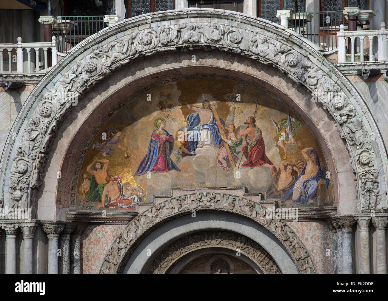 Basilica di San Marco, Venezia, Italia Foto Stock