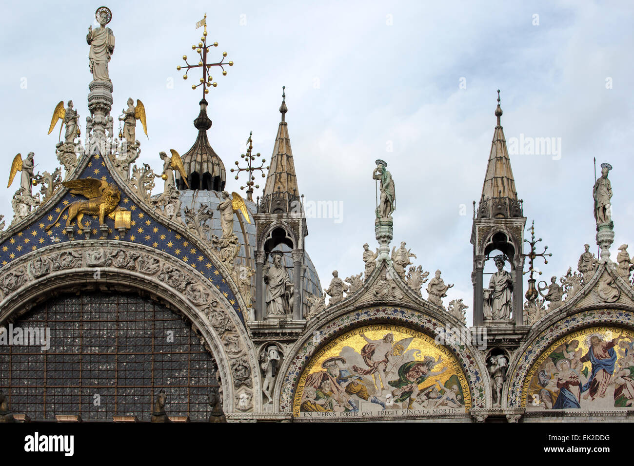 Basilica di San Marco, Venezia, Italia Foto Stock