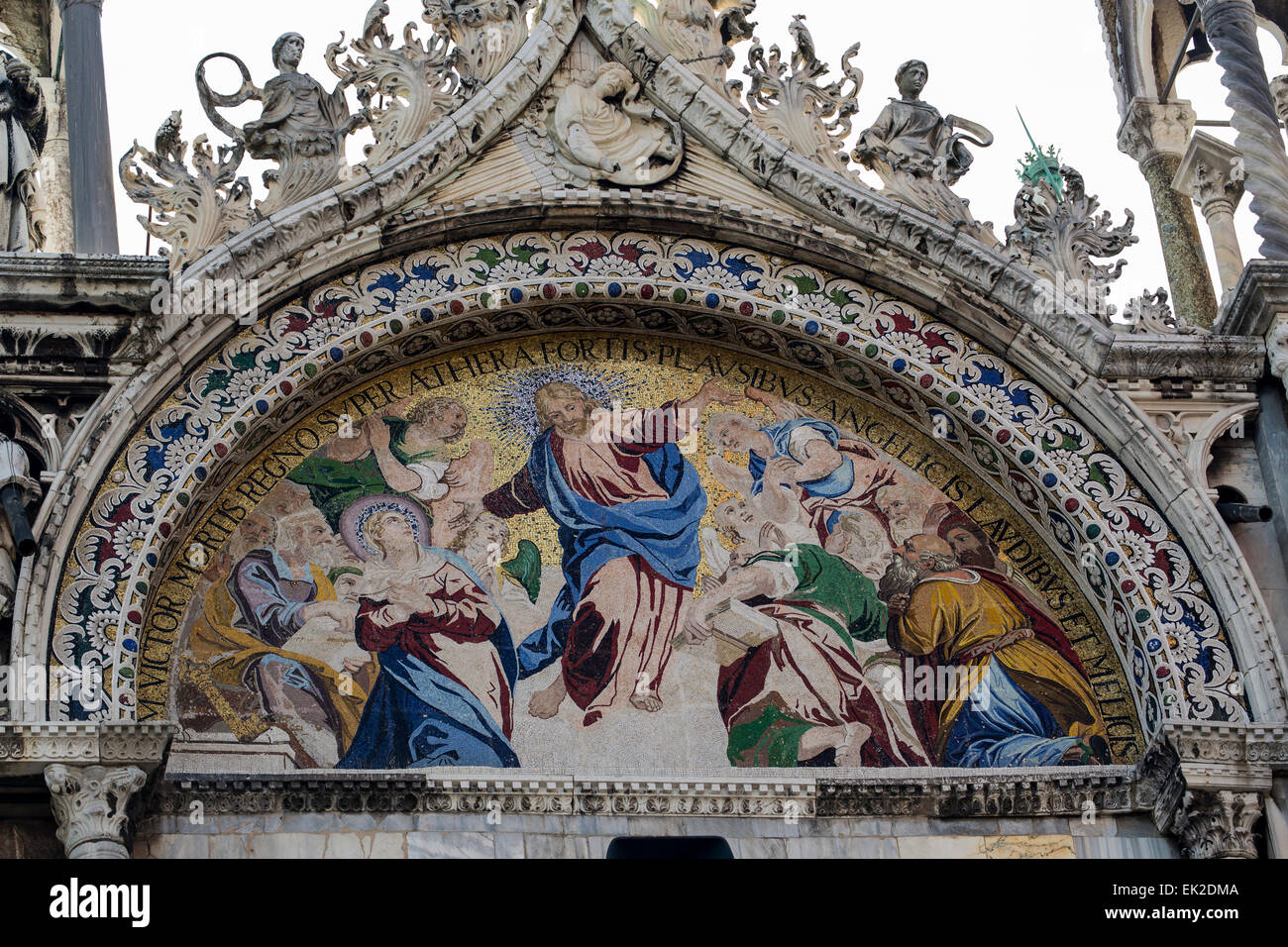 Basilica di San Marco, Venezia, Italia Foto Stock