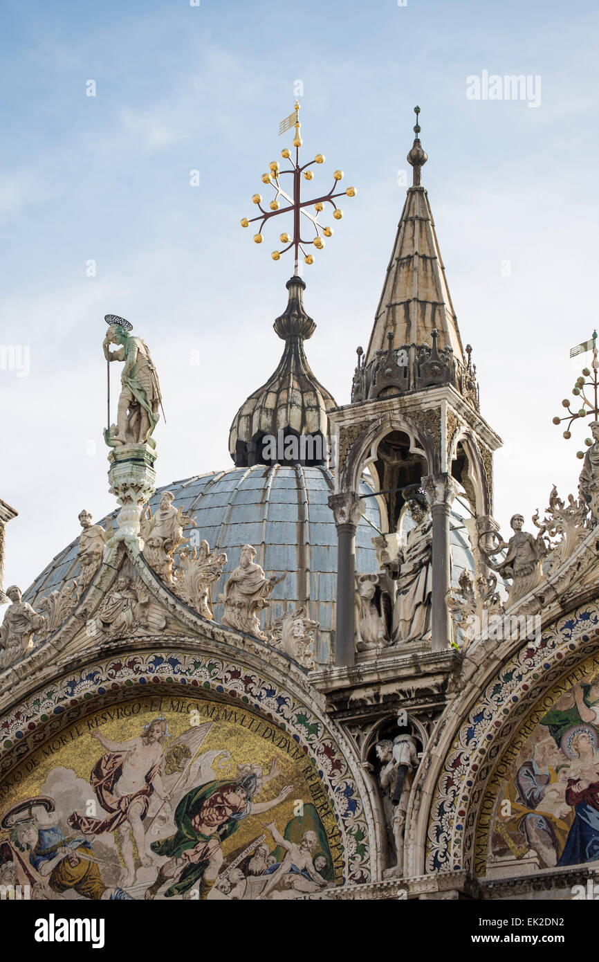 Basilica di San Marco, Venezia, Italia Foto Stock