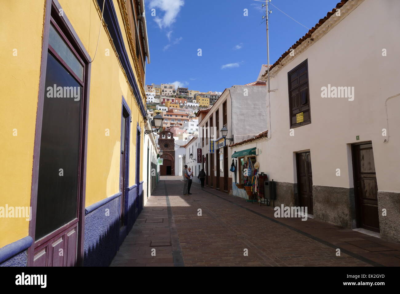 Città vecchia di San Sebastian de La Gomera Tenerife Isole Canarie Spagna Foto Stock