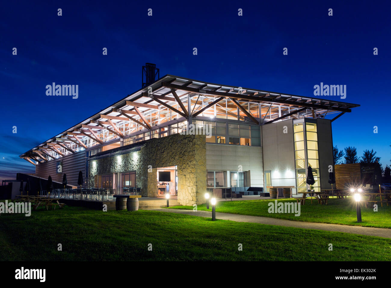 Canada,Ontario,Niagara sul lago, Jackson Triggs cantina Foto Stock