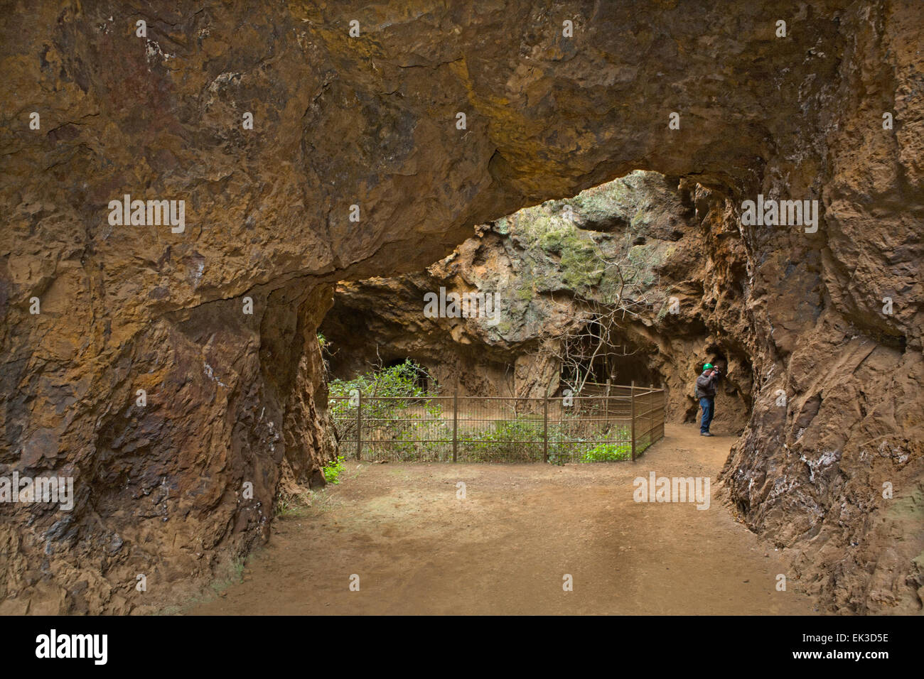 Mina la Jayona è una vecchia miniera di ferro si trova nelle montagne dello stesso nome, nella città di Fuente del Arco, provincia di Badaj Foto Stock