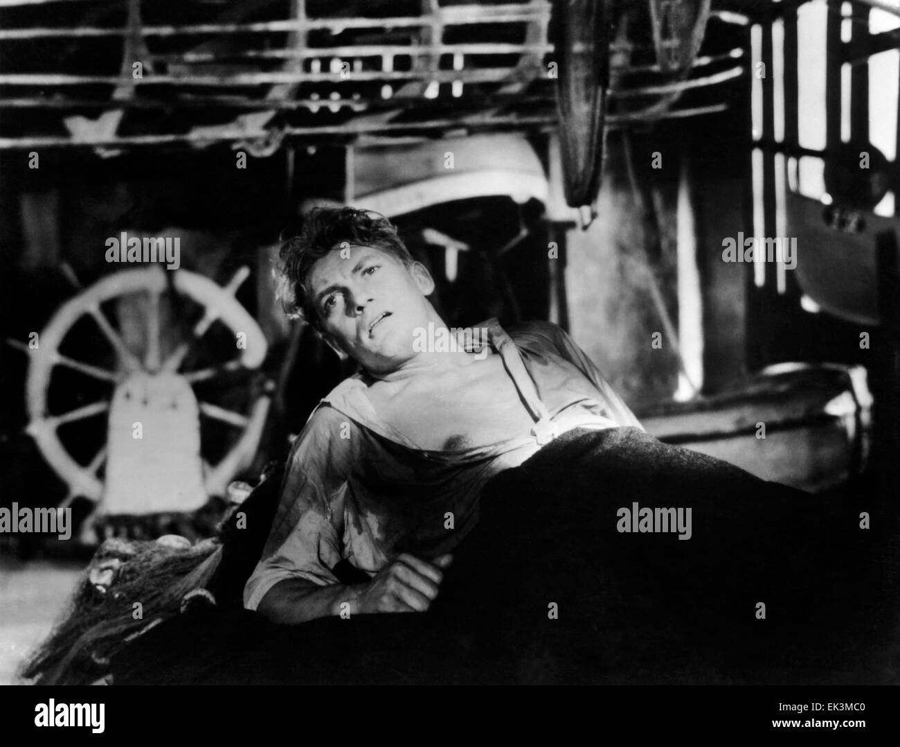 Jean Marais, sul set del film "Amore eterno" (aka L'eternel Retour, aka l eterno ritorno), 1943 Foto Stock