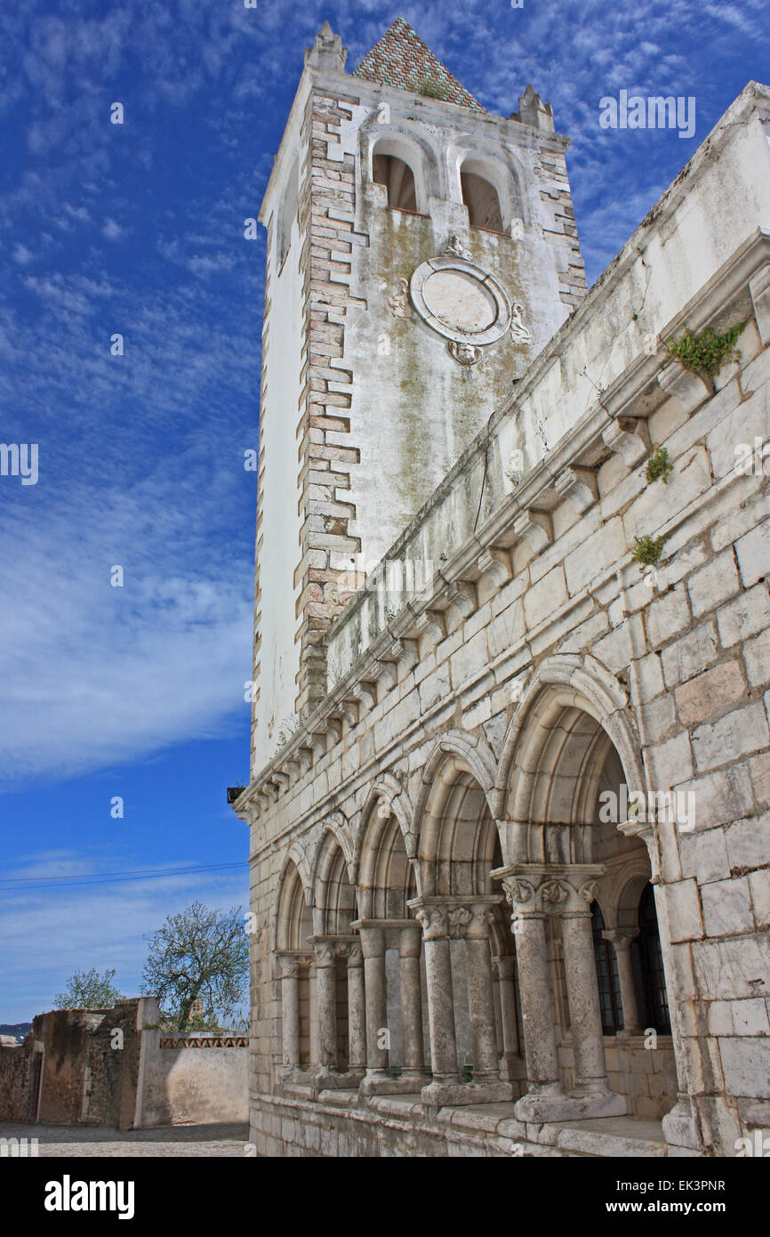 La Chiesa al castello di Estremoz Foto Stock