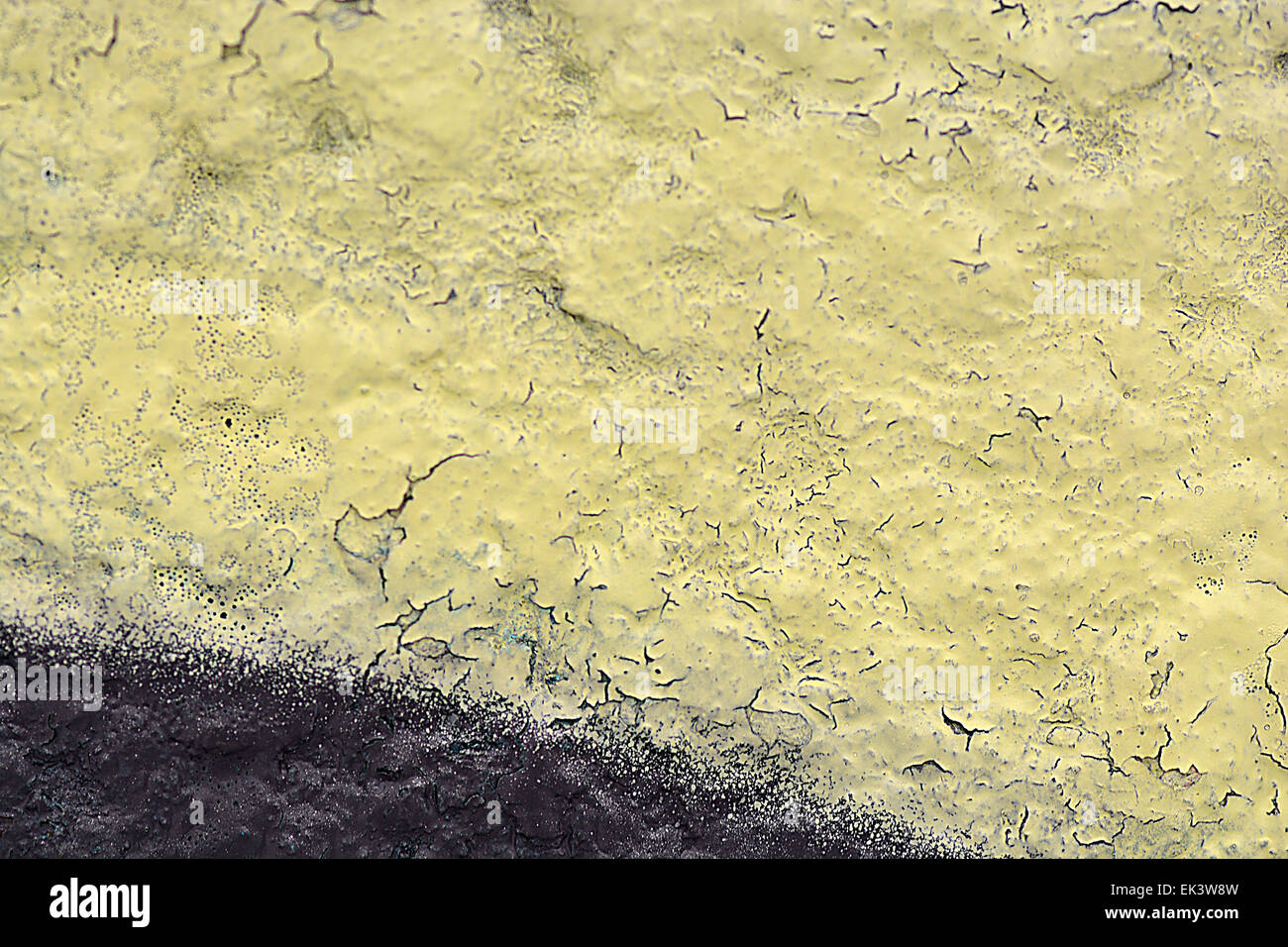 Vecchia parete della vernice Foto Stock