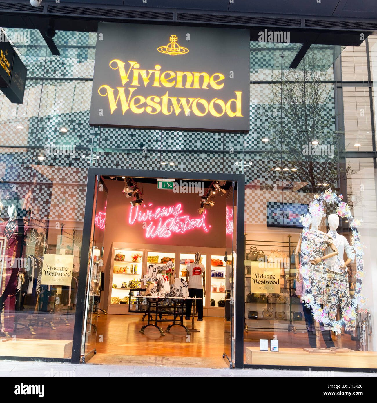 Vivienne Westwood store, UK. Foto Stock