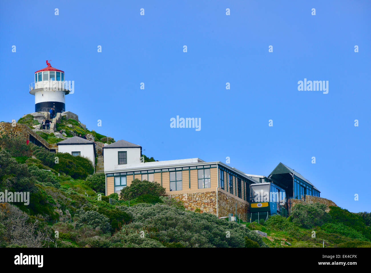 Cape Point entro la Table Bay Nature Conservation Reserve, Western Cape, Sud Africa. Foto Stock