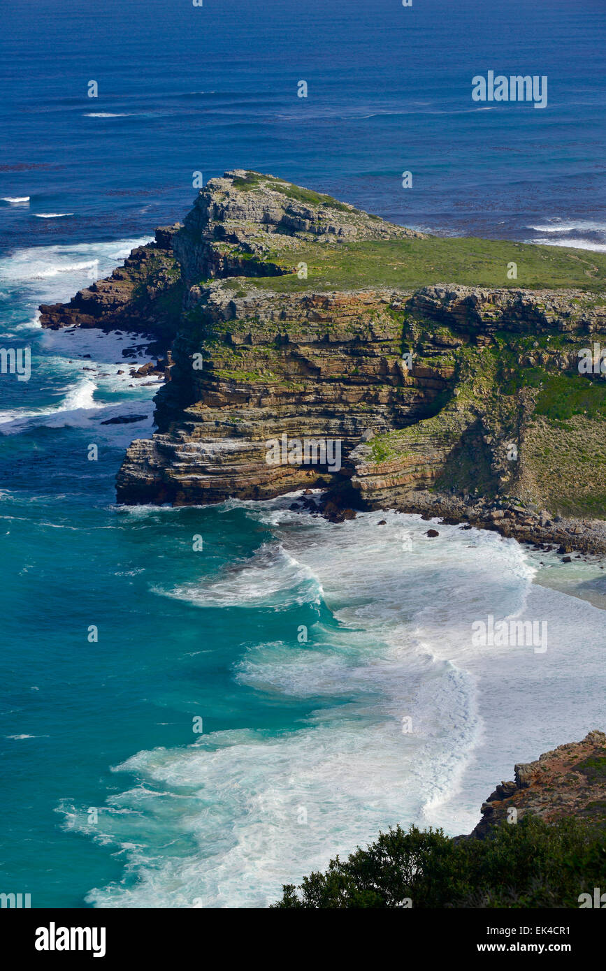 Cape Point entro la Table Bay Nature Conservation Reserve, Western Cape, Sud Africa. Foto Stock