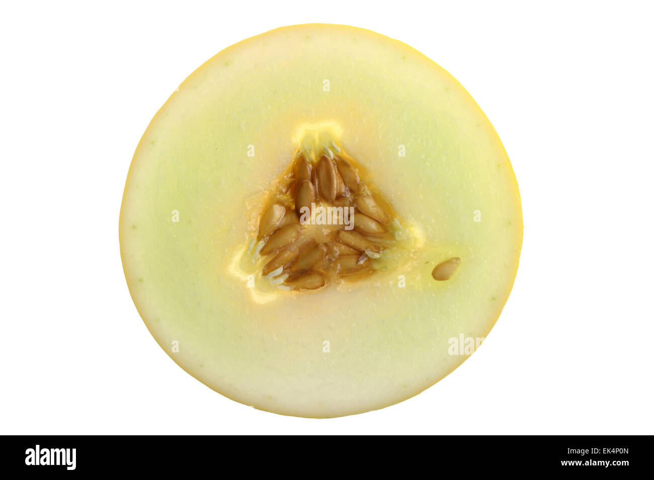 Frutti, melone Honeydew, Cucumis melo Foto Stock
