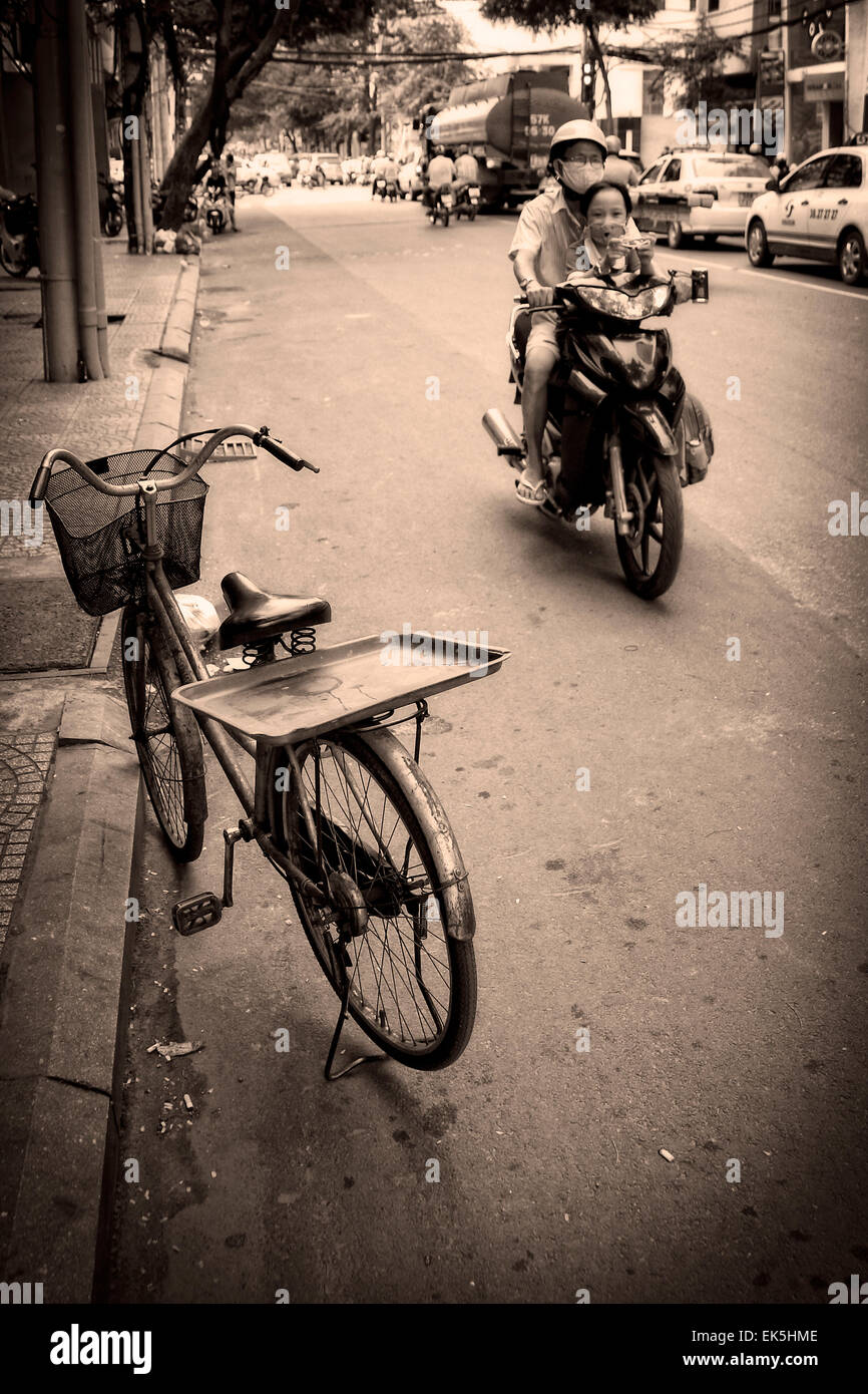 Le scene locali nella città di Ho Chi Minh, Vietnam Foto Stock
