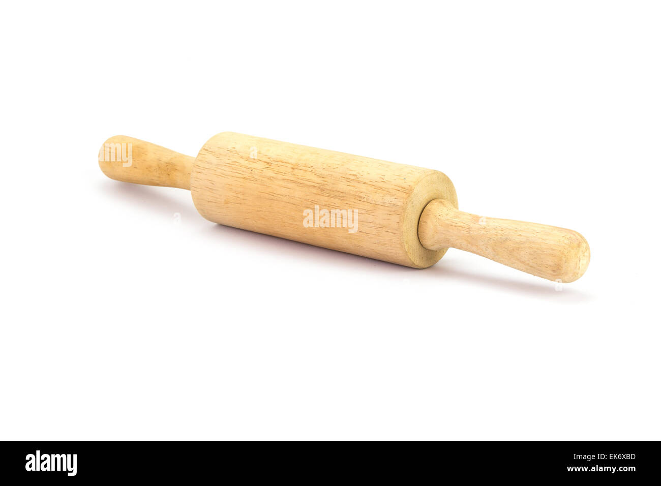 La laminazione di legno pin isolato su sfondo bianco Foto Stock