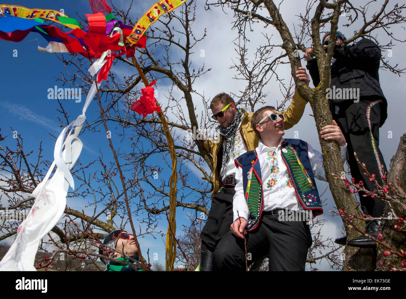 Lunedì di Pasqua - ragazzi Foto Stock