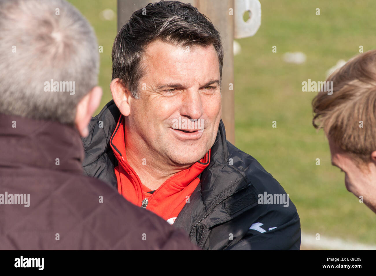 Kevin Wilson, un ex calciatore professionista, manager di Ilkeston Football Club Foto Stock