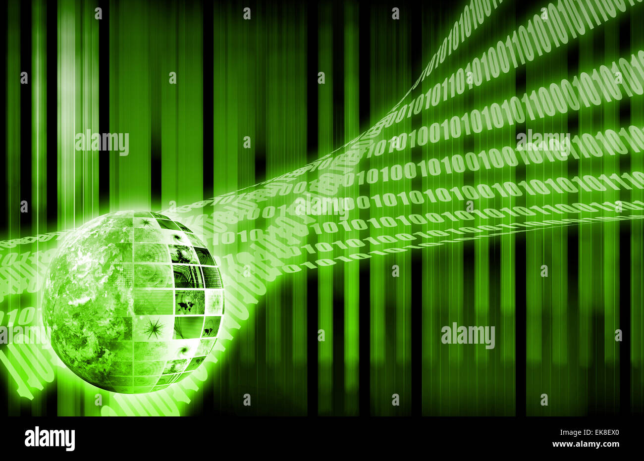 Global Business sfondo astratto Foto Stock